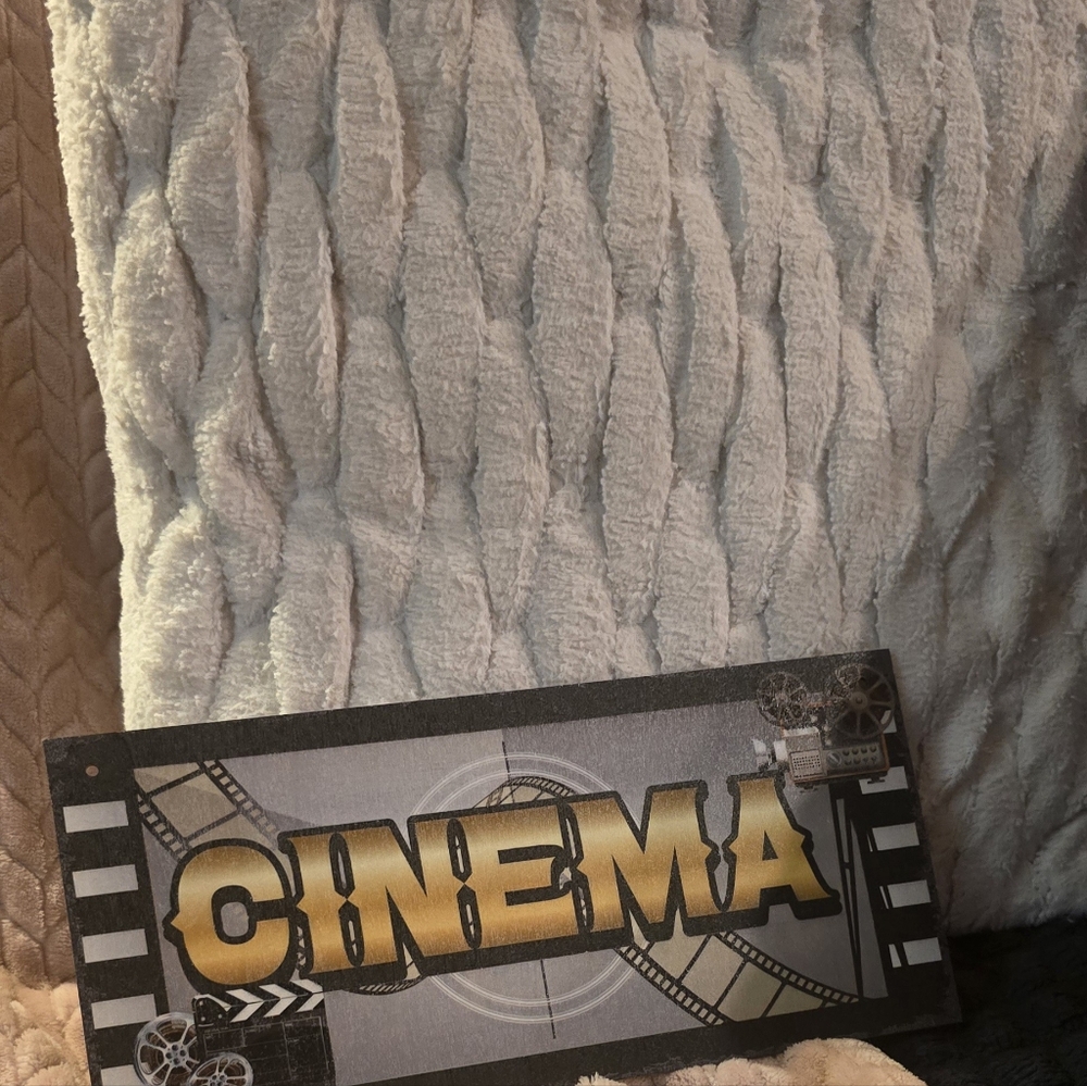 Wooden Movie Theater Decor